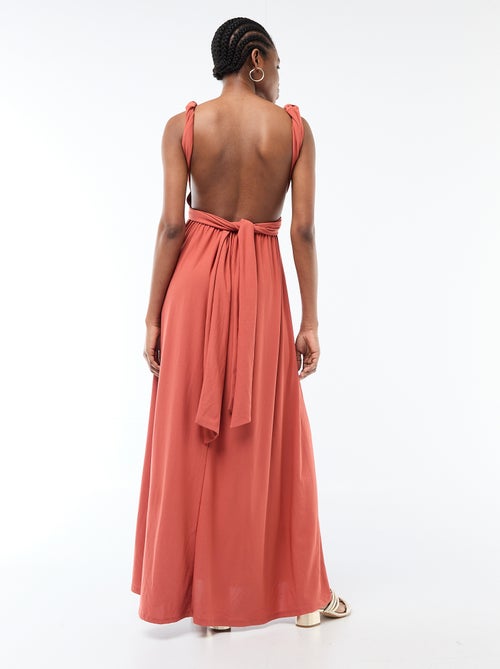 Robe longue multipositions - Kiabi