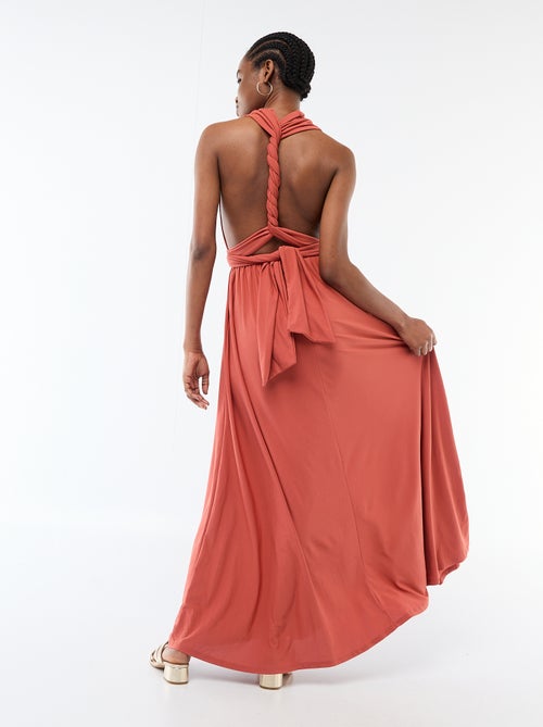 Robe longue multipositions - Kiabi