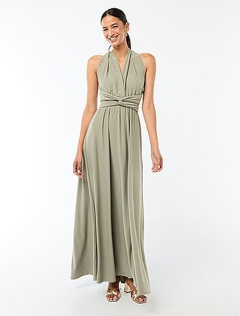 Robe longue multipositions