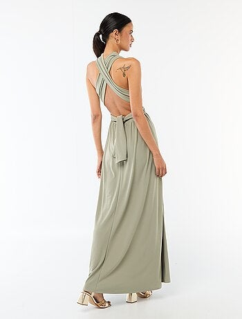 Robe longue multipositions