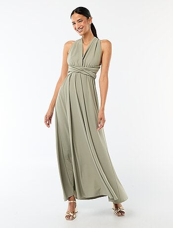 Robe longue multipositions
