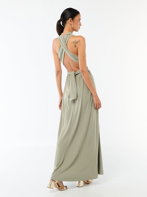 Robe longue multipositions - Kiabi
