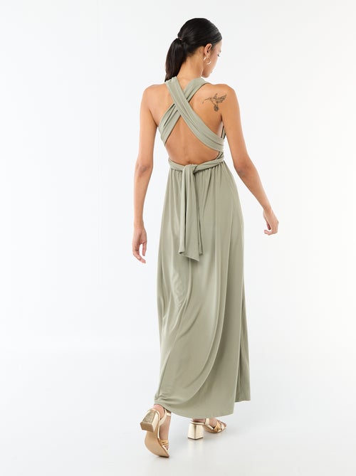 Robe longue multipositions - Kiabi