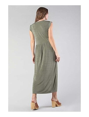 Robe longue NATA droite 'Le Temps Des Cerises'