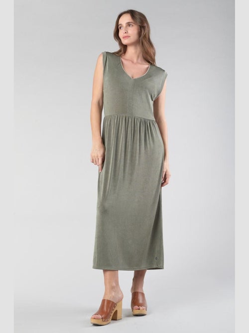 Robe longue NATA droite 'Le Temps Des Cerises' - Kiabi