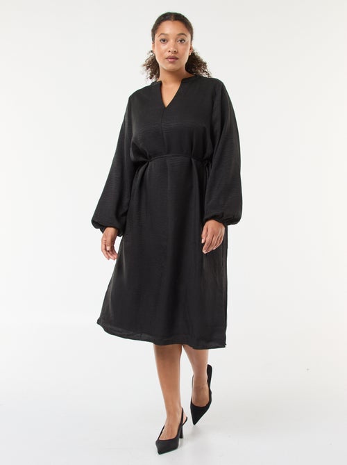 Robe longue 'Only carmakoma' uni - Kiabi