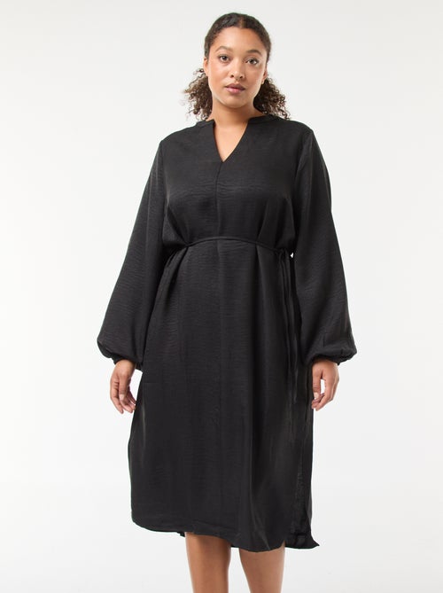 Robe longue 'Only carmakoma' uni - Kiabi