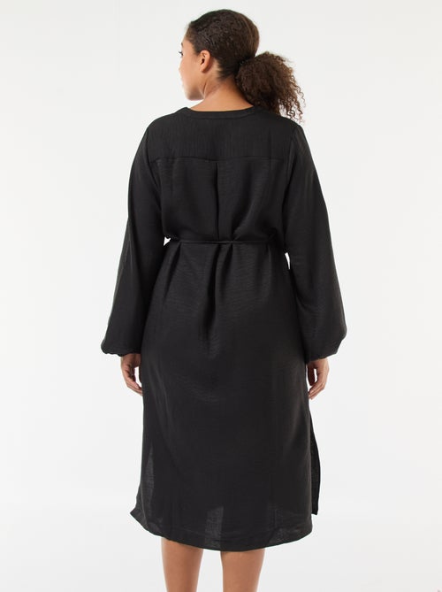 Robe longue 'Only carmakoma' uni - Kiabi