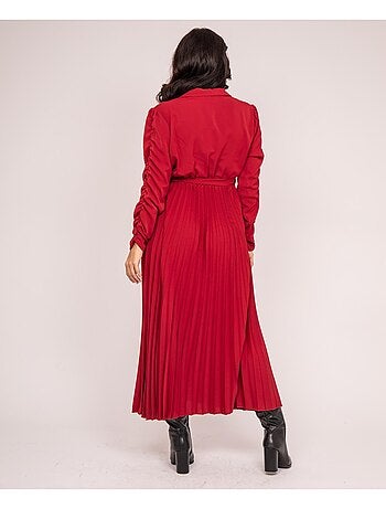 Robe longue pliss?e ILEM