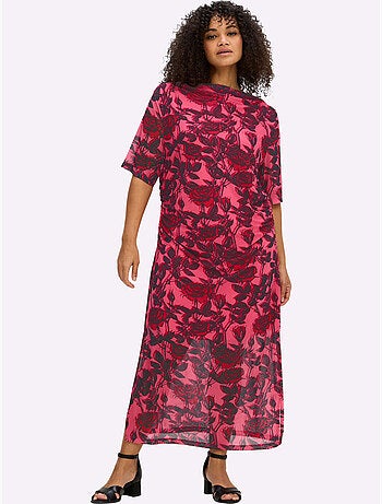 Robe Longue Qualité Mesh Légère - Taille Standard - Sheego