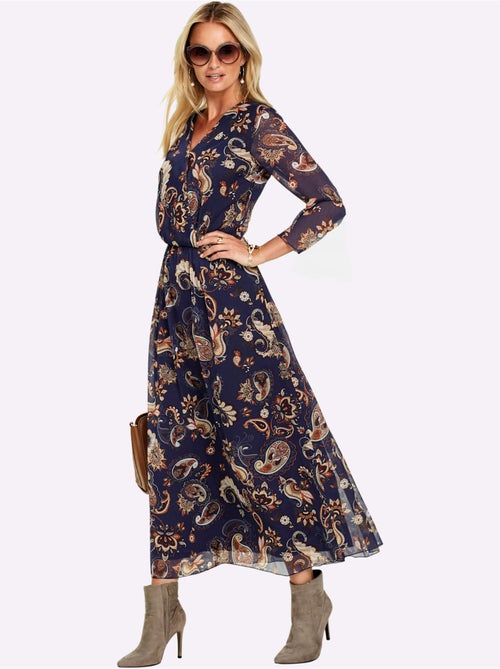 Robe longue qualité tissée - taille standard - witt - Kiabi Robe longue qualité tissée - taille standard - witt - Kiabi