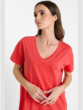 Robe longue ROJO droite 'Le Temps Des Cerises'