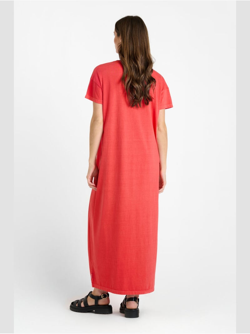 Robe longue ROJO droite 'Le Temps Des Cerises' Rouge - Kiabi