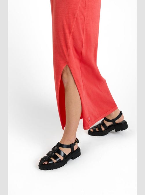 Robe longue ROJO droite 'Le Temps Des Cerises' - Kiabi