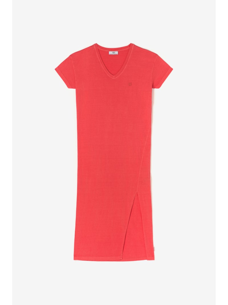 Robe longue ROJO droite 'Le Temps Des Cerises' Rouge - Kiabi