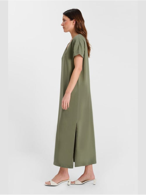 Robe longue ROSANNA droite 'Le Temps Des Cerises' - Kiabi
