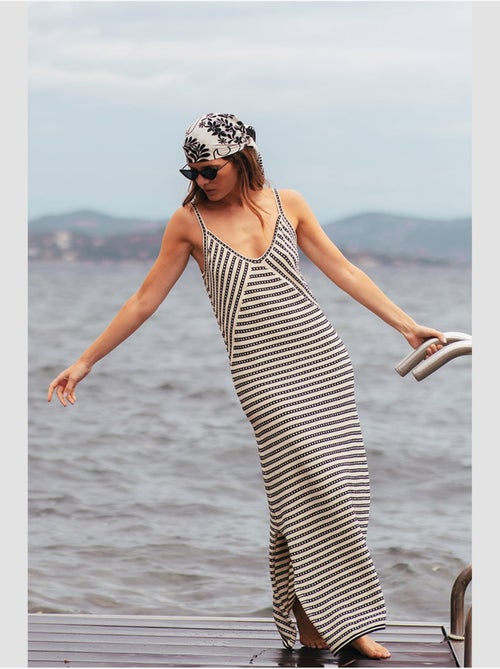 Robe longue RYVA droite 'Le Temps Des Cerises' - Kiabi