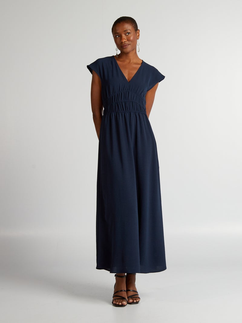 Robe longue sans manches Bleu - Kiabi