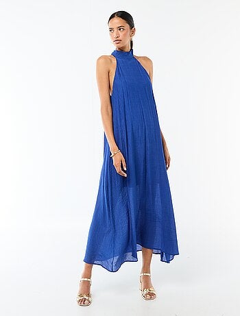 Robe longue sans manches