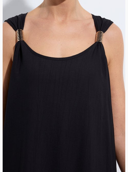 Robe longue sans manches bretelles bijou - Afibel - Kiabi Robe longue sans manches bretelles bijou - Afibel - Kiabi