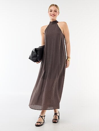 Robe longue sans manches