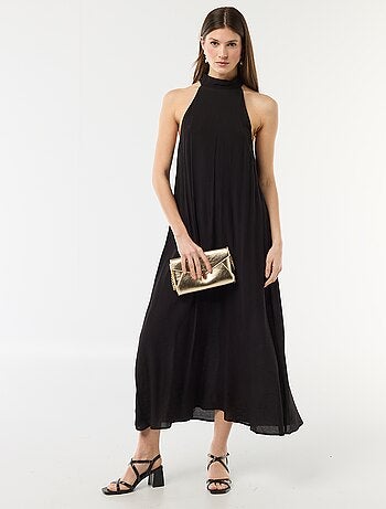 Robe longue sans manches