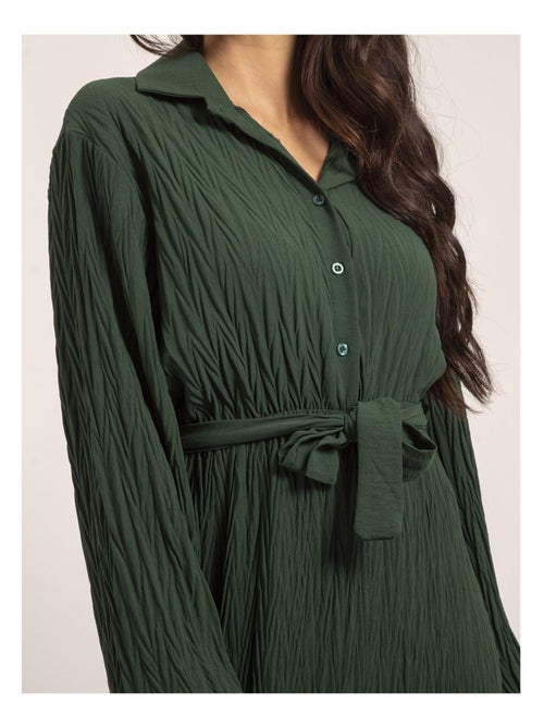 Robe longue texturée IROLISA - Kiabi