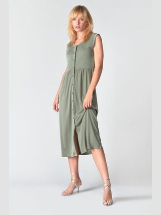Robe longue TOLYPEL droite 'Le Temps Des Cerises'