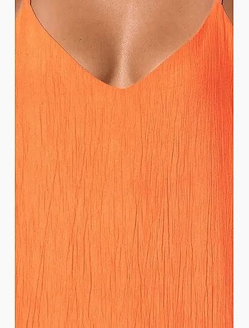 Robe longue unie style nuisette femme busem