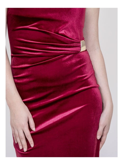 Robe longue velours ICASSIE - Kiabi