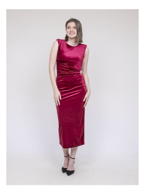 Robe longue velours ICASSIE - Kiabi