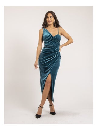 Robe longue velours INAKIA