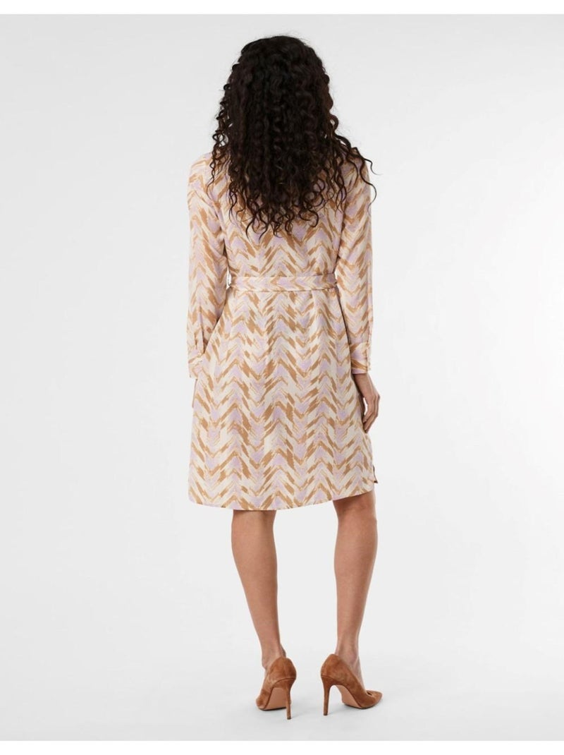 Robe longue Vero Moda Beige - Kiabi