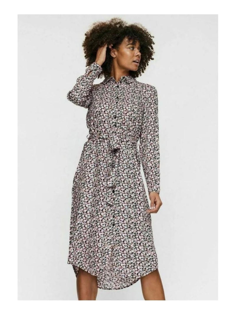 Robe longue Vero Moda Blanc Blanc - Kiabi