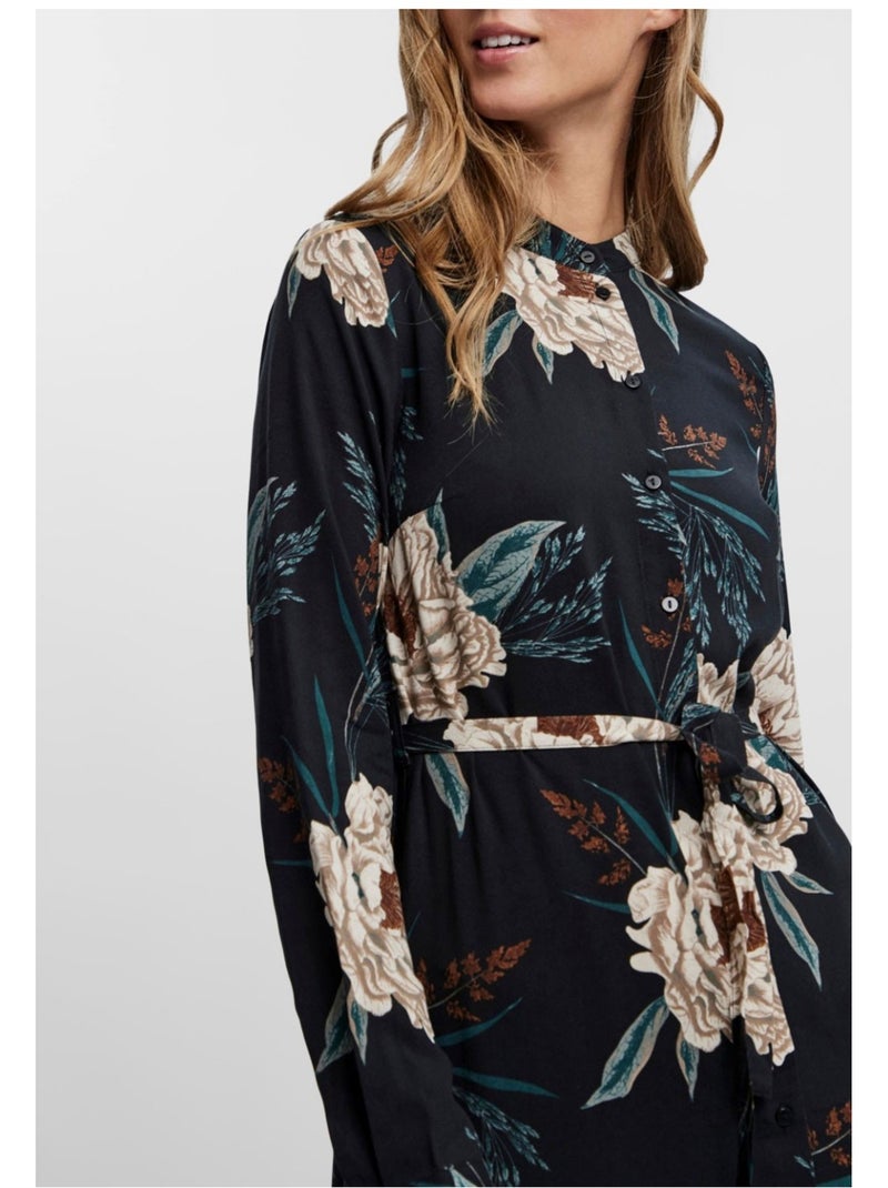 Robe longue Vero Moda Noir Noir - Kiabi