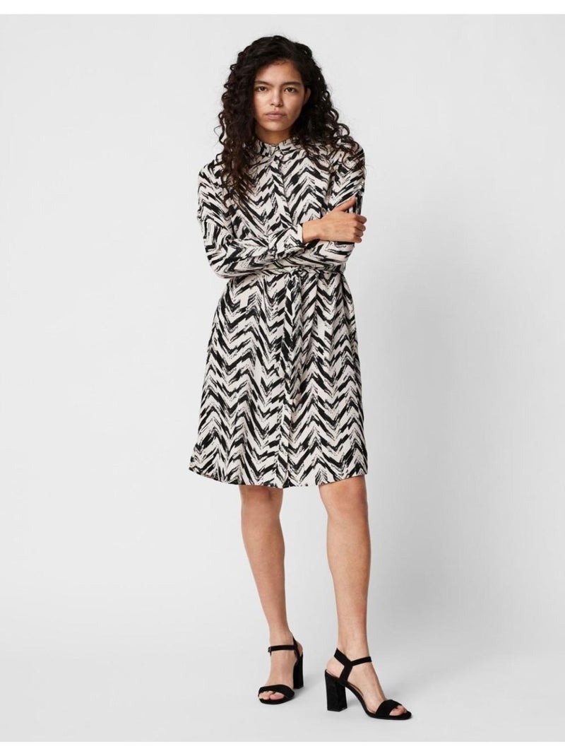 Robe longue Vero Moda Noir Noir - Kiabi
