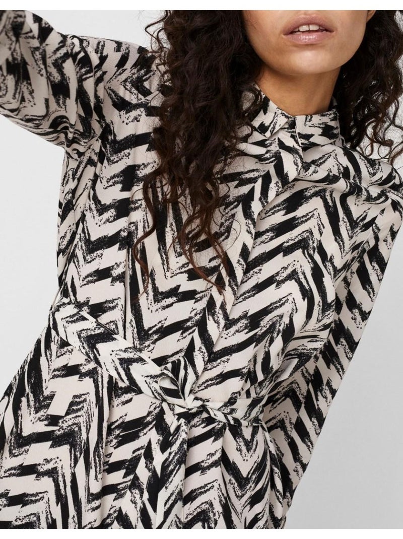 Robe longue Vero Moda Noir Noir - Kiabi