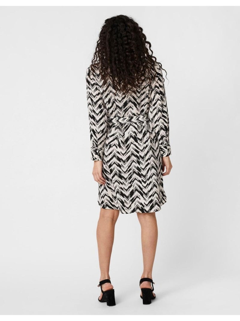 Robe longue Vero Moda Noir Noir - Kiabi