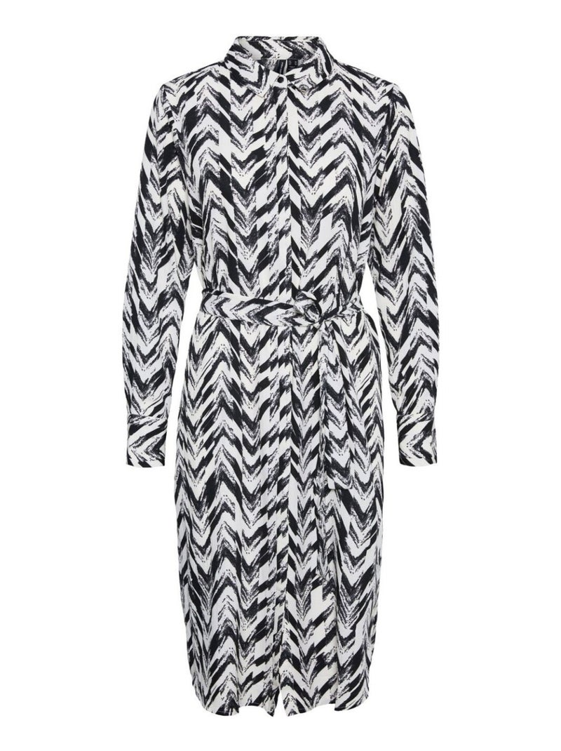 Robe longue Vero Moda Noir Noir - Kiabi