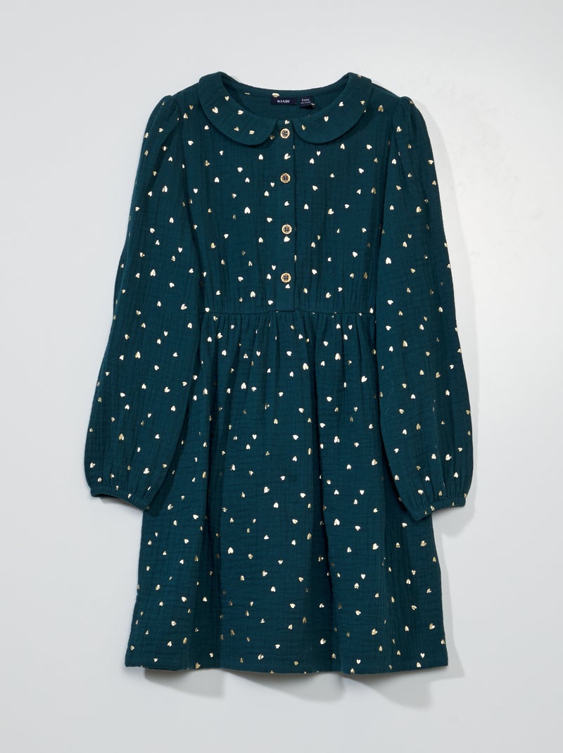 Robe longue Vert - Kiabi