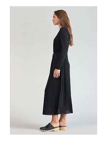 Robe longue YAMA droite 'Le Temps Des Cerises'