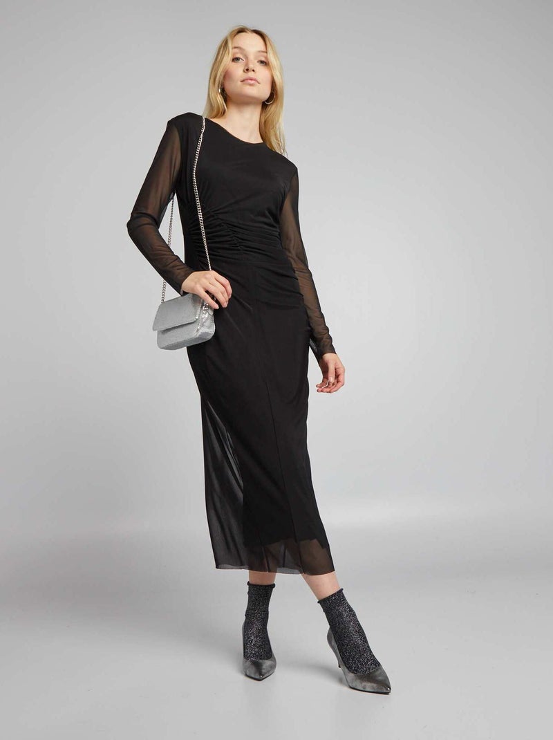 Robe longues noir - Kiabi