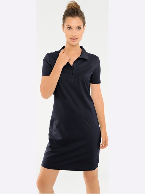 Robe Longueur Au-dessus Du Genou, Style Polo - Taille Standard - helline - Kiabi
