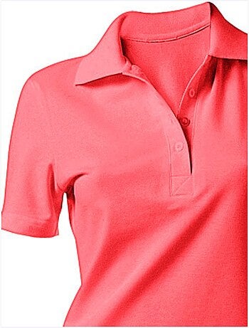Robe Longueur Au-dessus Du Genou, Style Polo - Taille Standard - helline