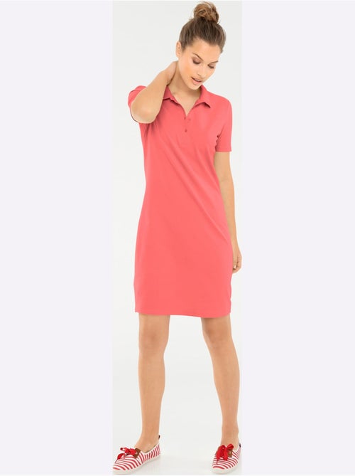 Robe Longueur Au-dessus Du Genou, Style Polo - Taille Standard - Helline - Kiabi