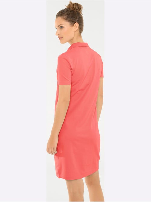 Robe Longueur Au-dessus Du Genou, Style Polo - Taille Standard - Helline - Kiabi