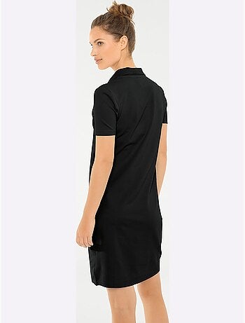 Robe Longueur Au-dessus Du Genou, Style Polo - Taille Standard - Helline