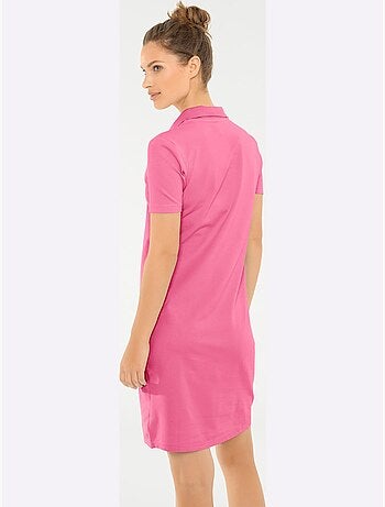 Robe Longueur Au-dessus Du Genou, Style Polo - Taille Standard - helline