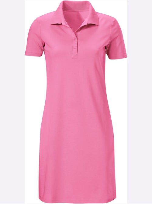 Robe Longueur Au-dessus Du Genou, Style Polo - Taille Standard - Helline - Kiabi