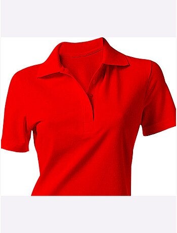 Robe Longueur Au-dessus Du Genou, Style Polo - Taille Standard - Helline